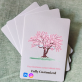 Plum Blossom Cards | 9.25x15 CM Plum Blossom Cards | 9.25x15 CM